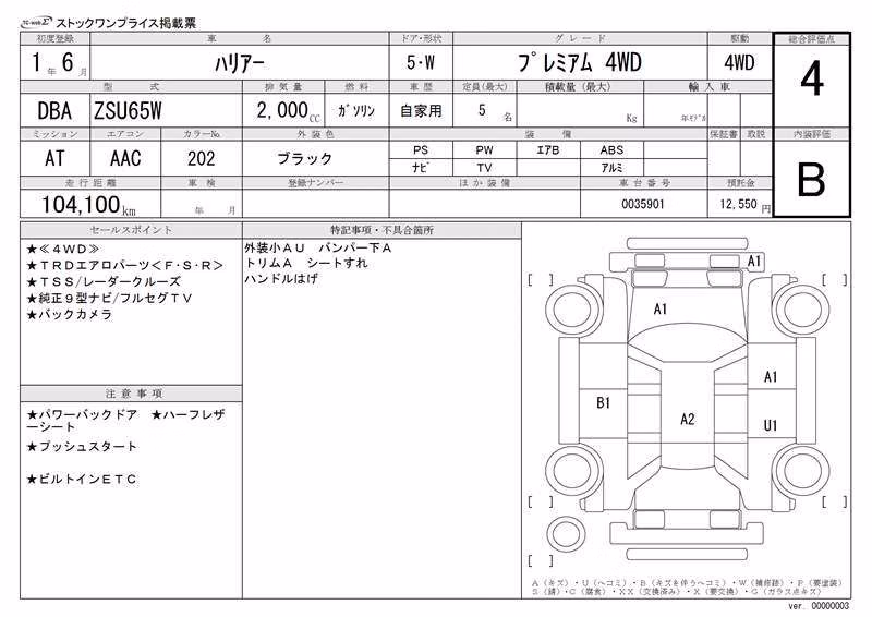 TOYOTA HARRIER