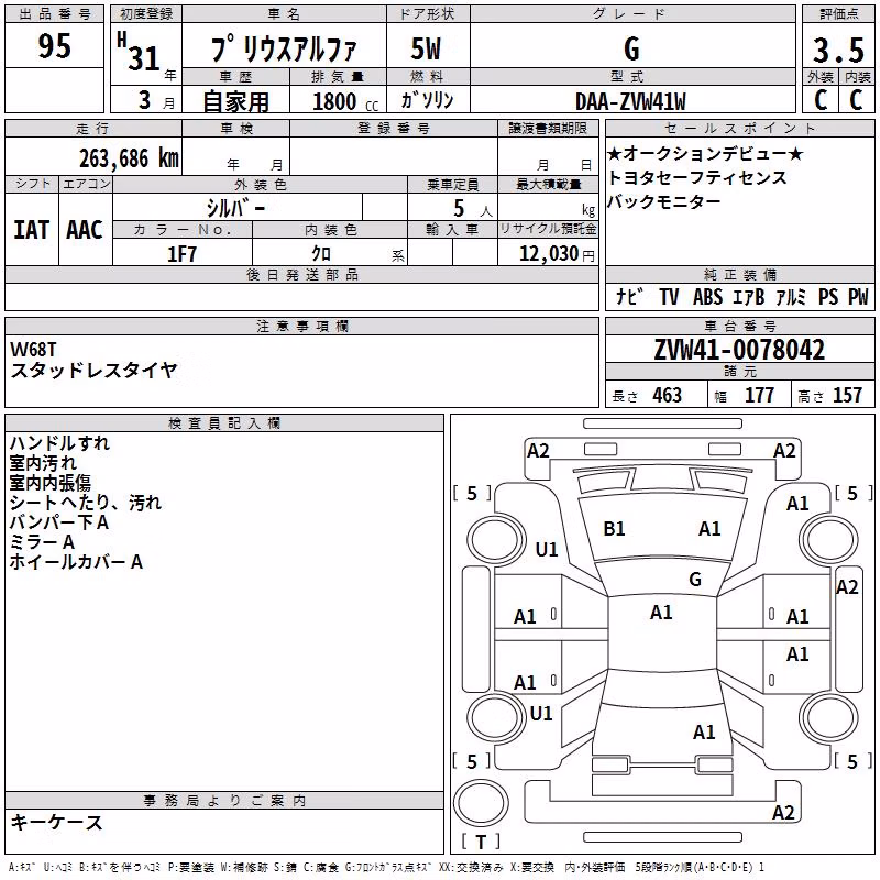 TOYOTA PRIUS ALPHA