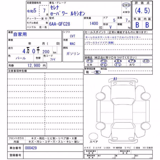 NISSAN SERENA
