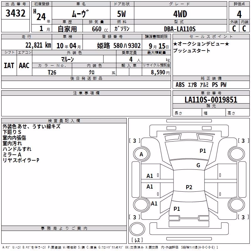 DAIHATSU MOVE