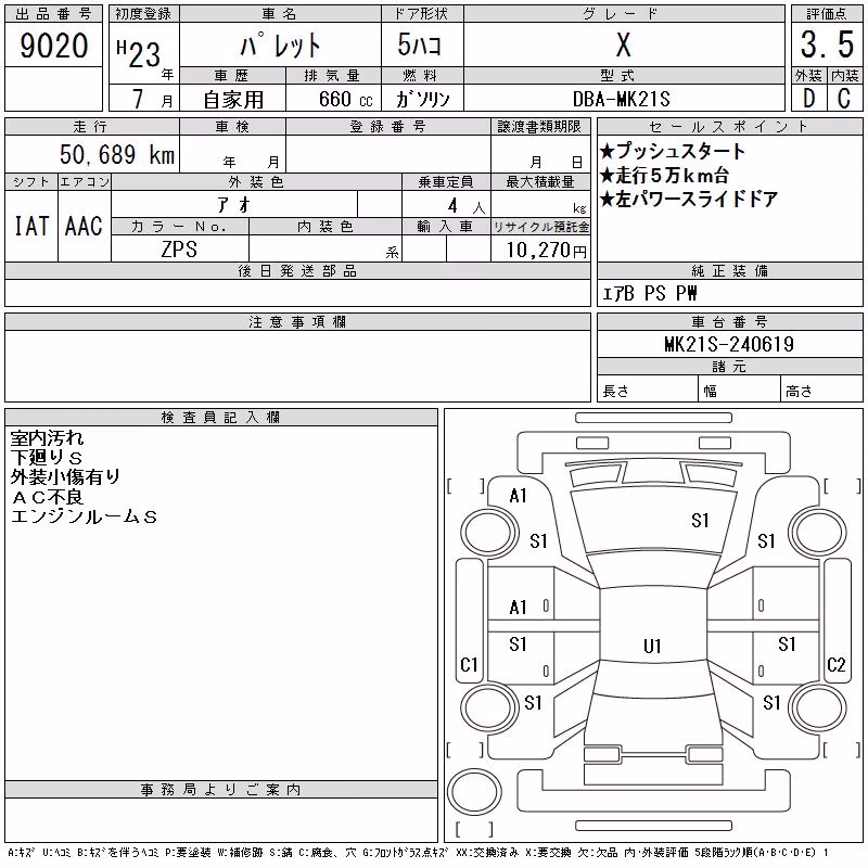 SUZUKI PALETTE
