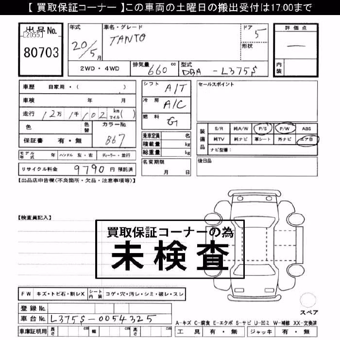 DAIHATSU TANTO
