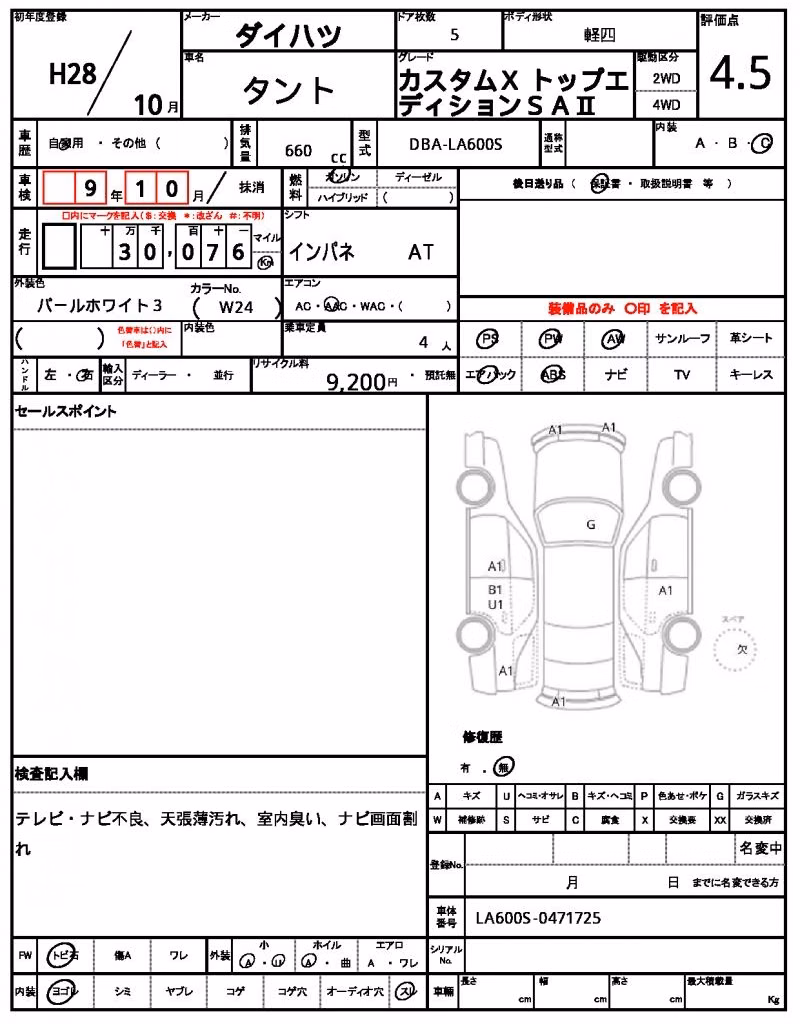 DAIHATSU TANTO