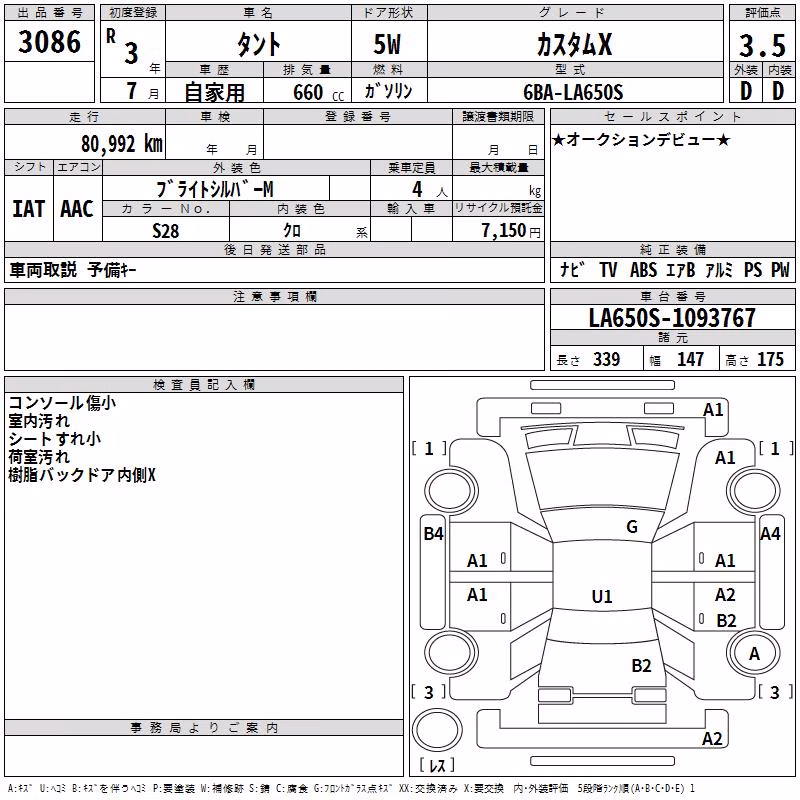 DAIHATSU TANTO
