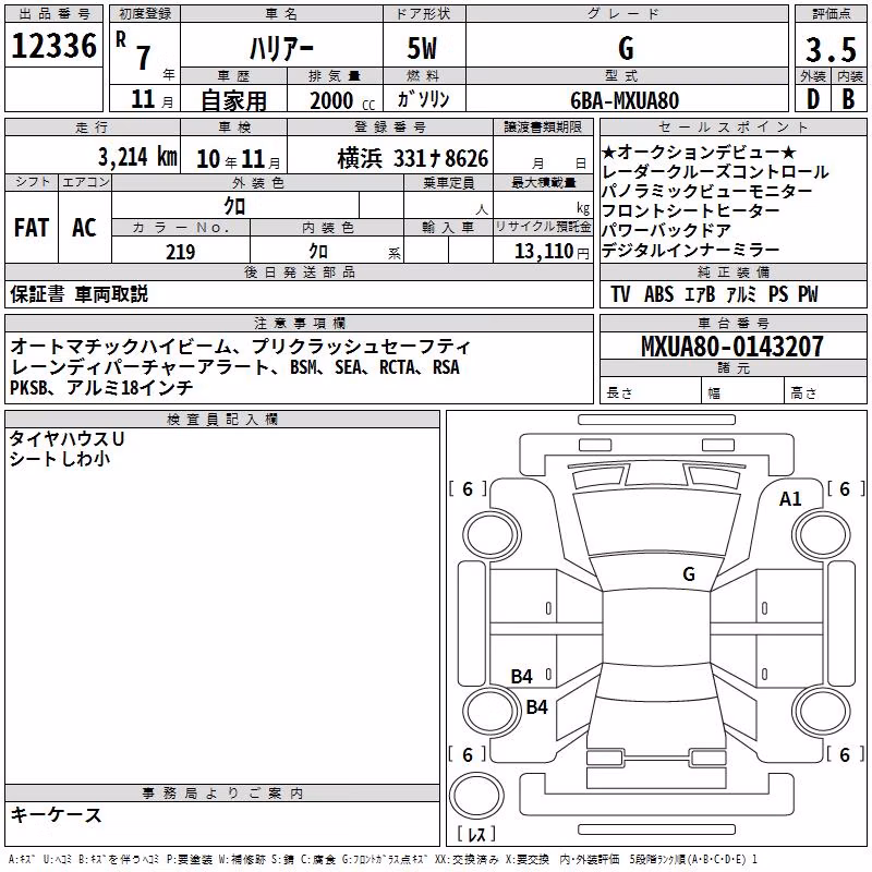 TOYOTA HARRIER