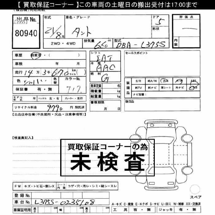 DAIHATSU TANTO