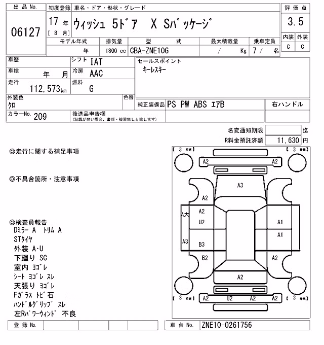 TOYOTA WISH