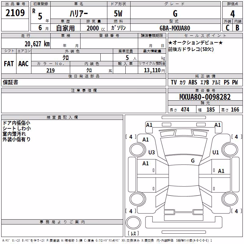 TOYOTA HARRIER