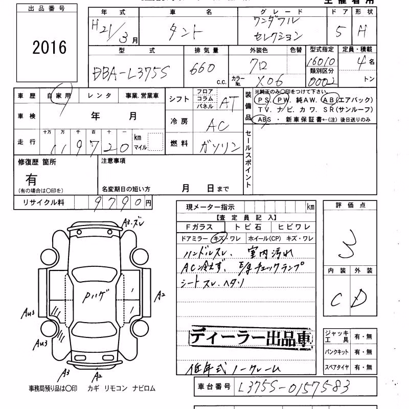 DAIHATSU TANTO