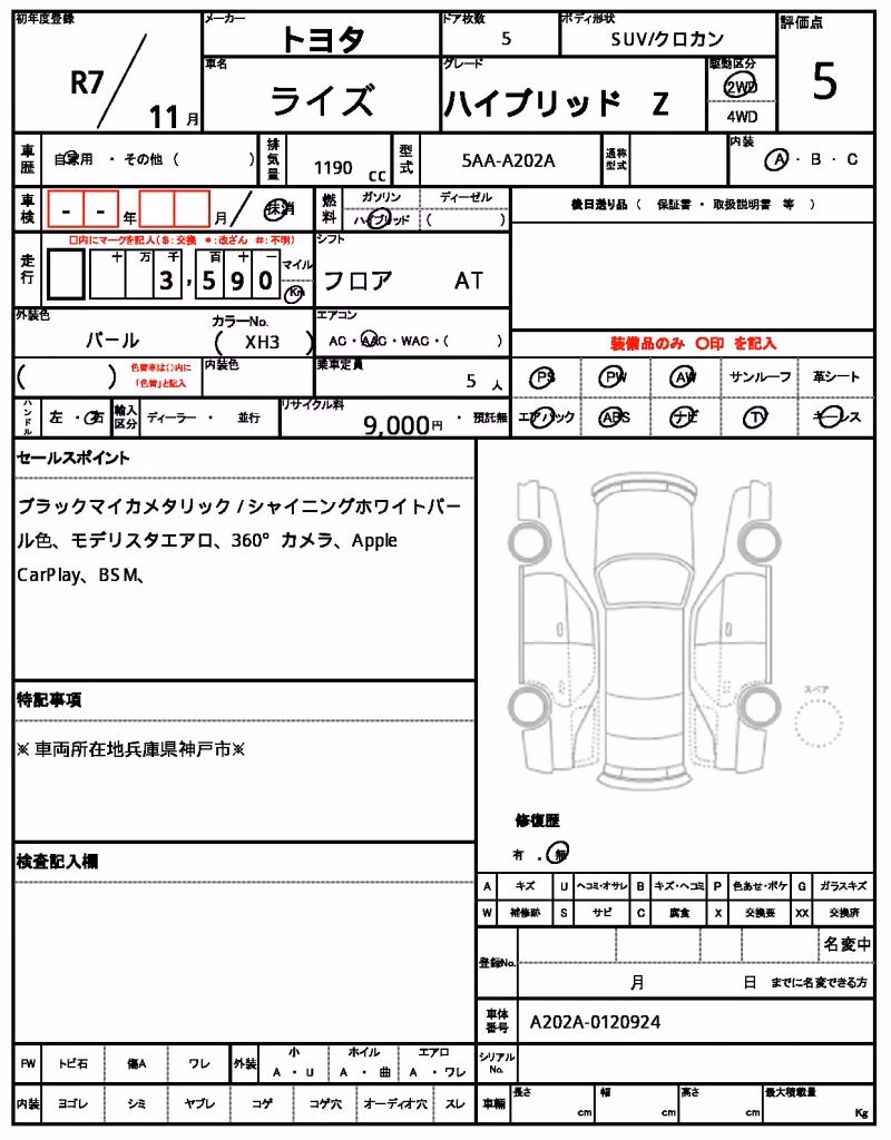 TOYOTA RAIZE