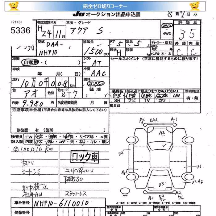 TOYOTA AQUA