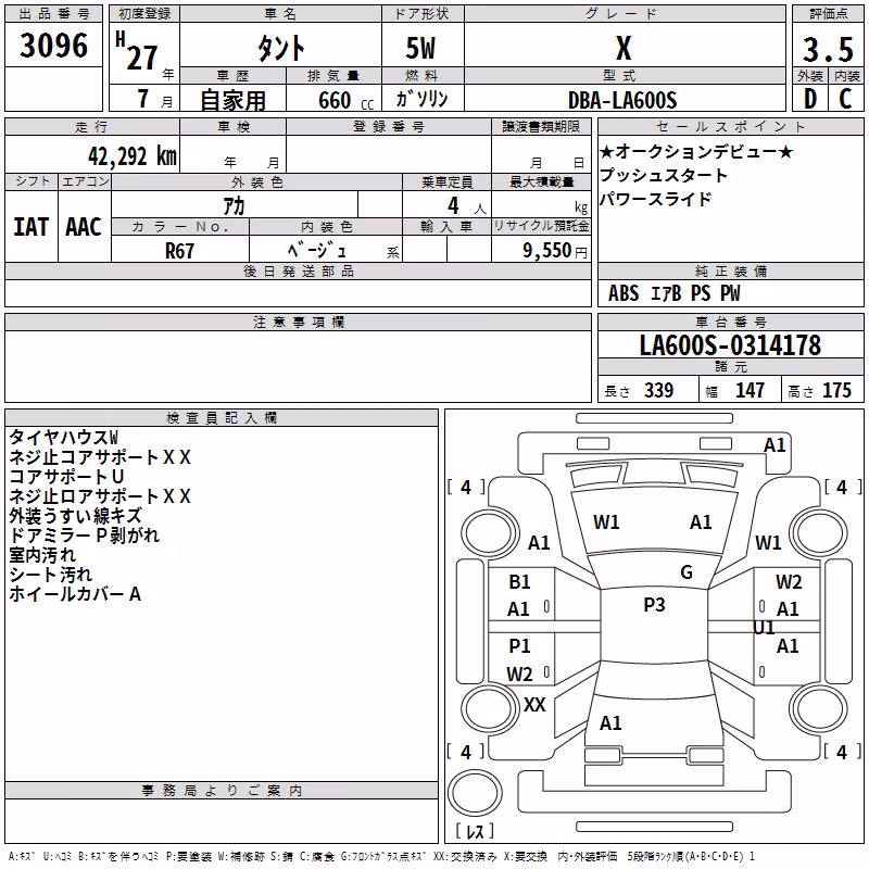 DAIHATSU TANTO