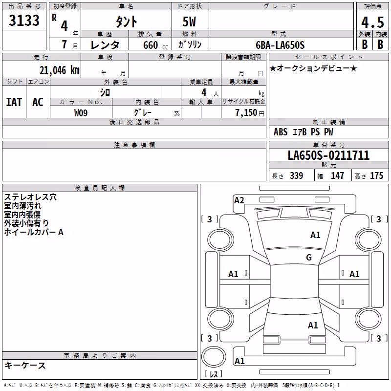 DAIHATSU TANTO