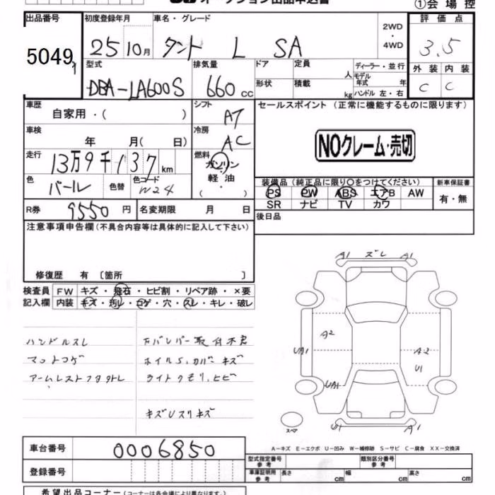 DAIHATSU TANTO