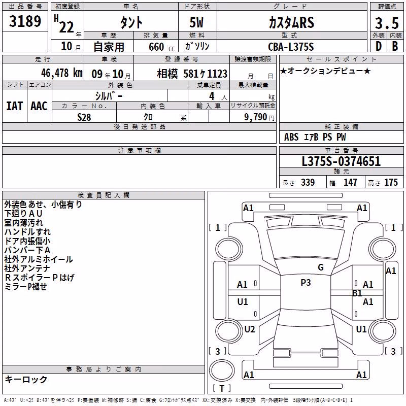 DAIHATSU TANTO