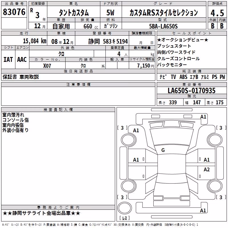 DAIHATSU TANTO