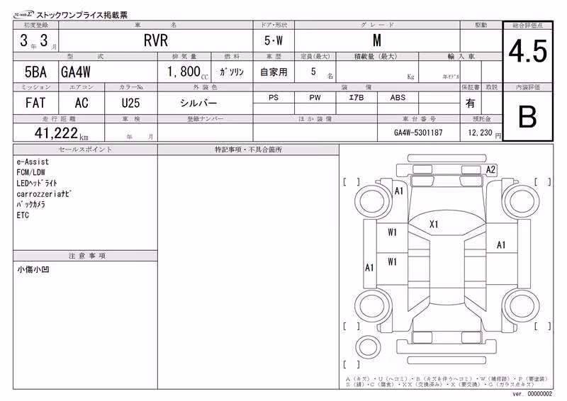 MITSUBISHI RVR