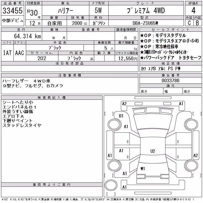 TOYOTA HARRIER