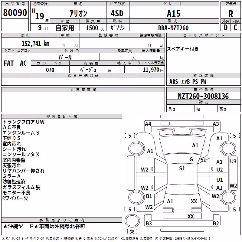 TOYOTA ALLION