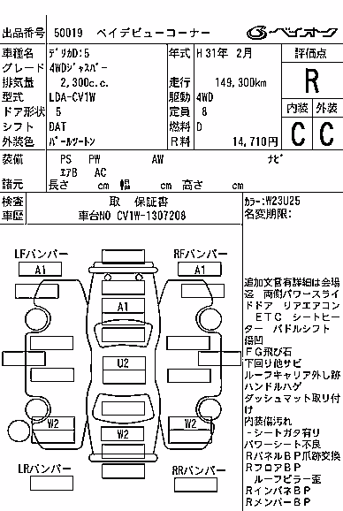 MITSUBISHI DELICA D:5
