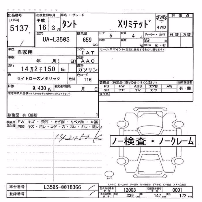 DAIHATSU TANTO
