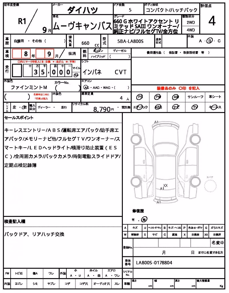 DAIHATSU MOVE CANBUS
