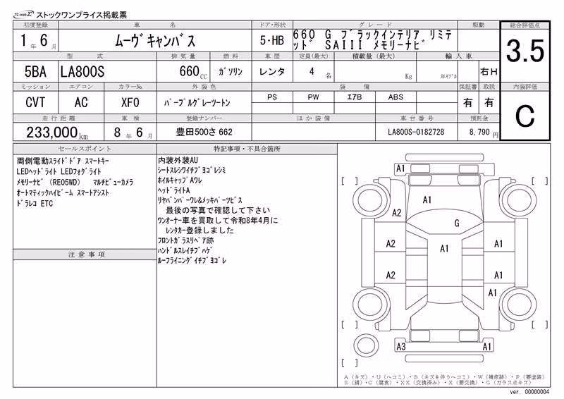 DAIHATSU MOVE CANBUS