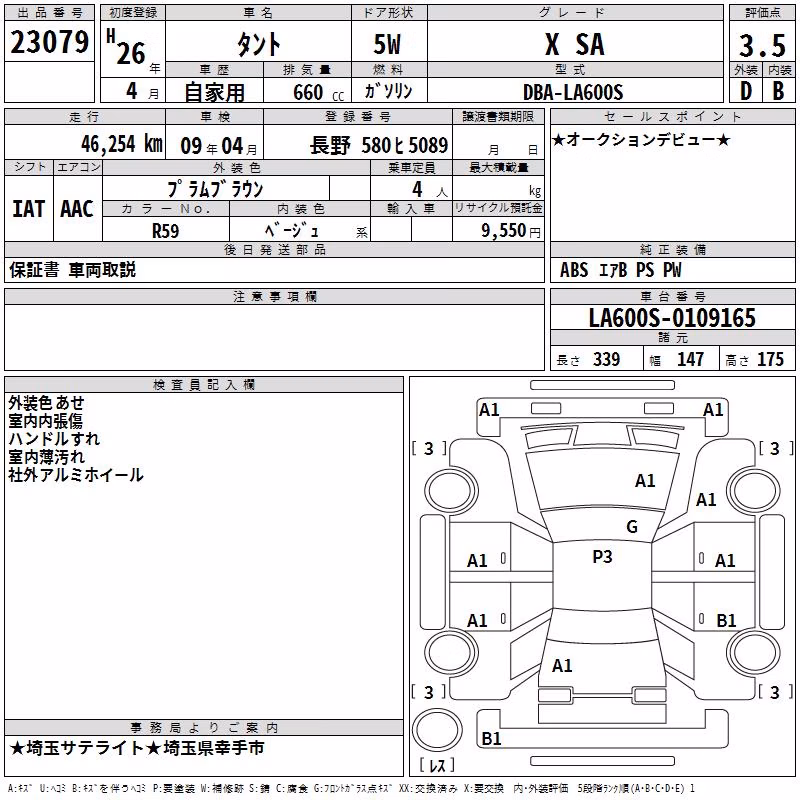 DAIHATSU TANTO