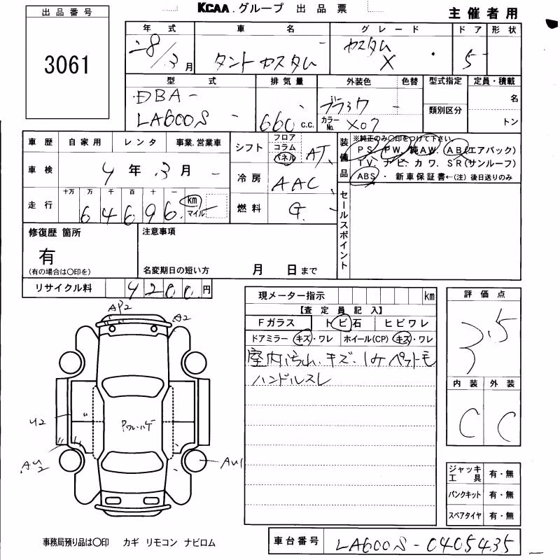 DAIHATSU TANTO