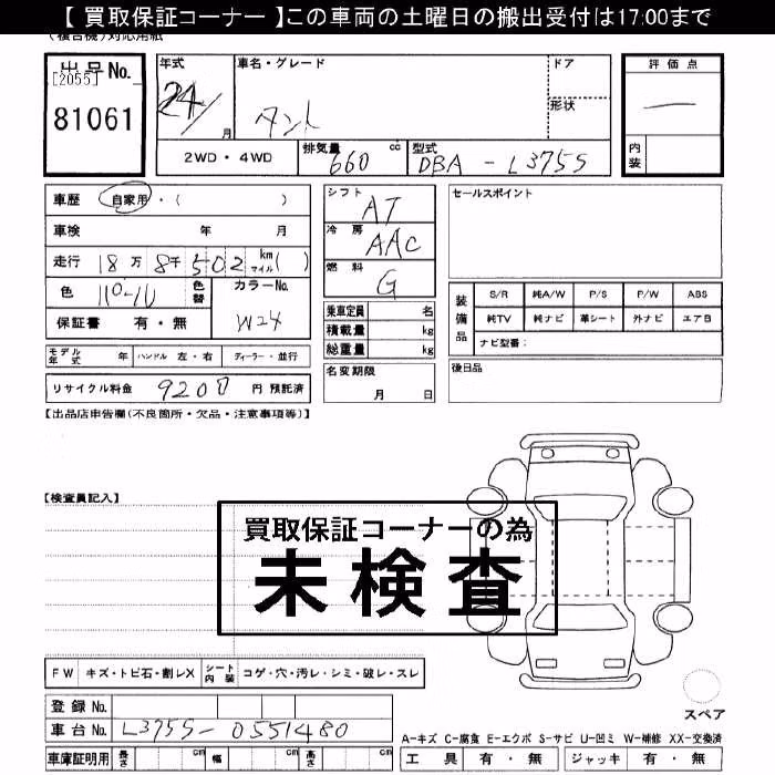 DAIHATSU TANTO