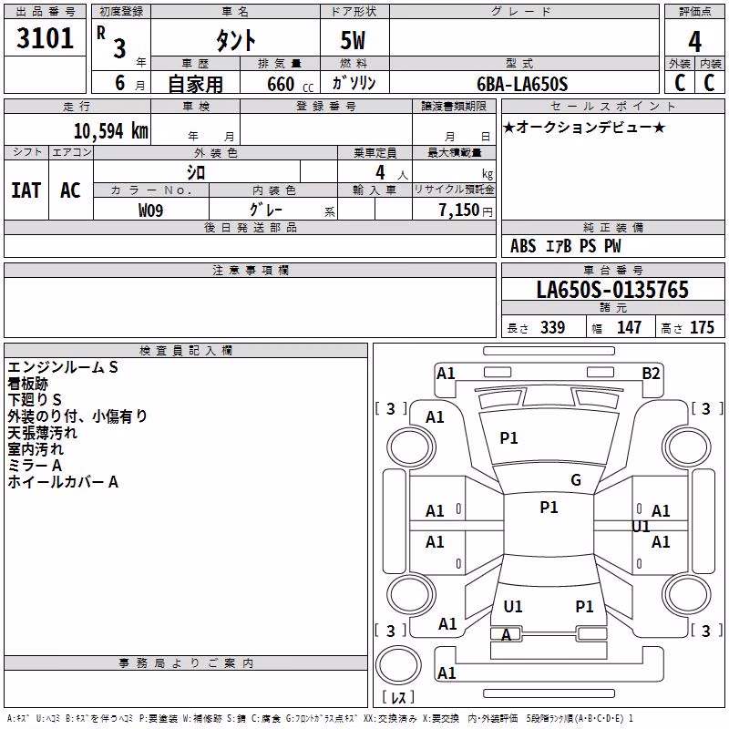 DAIHATSU TANTO