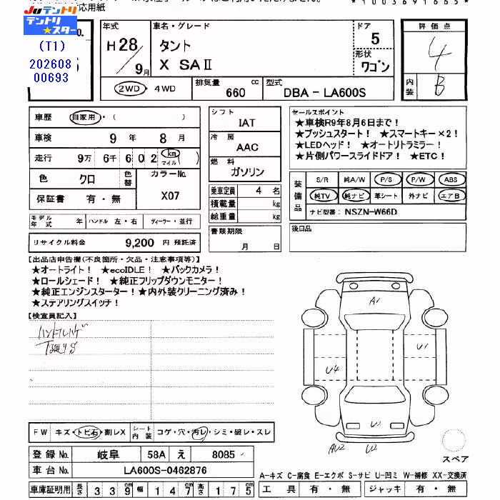DAIHATSU TANTO