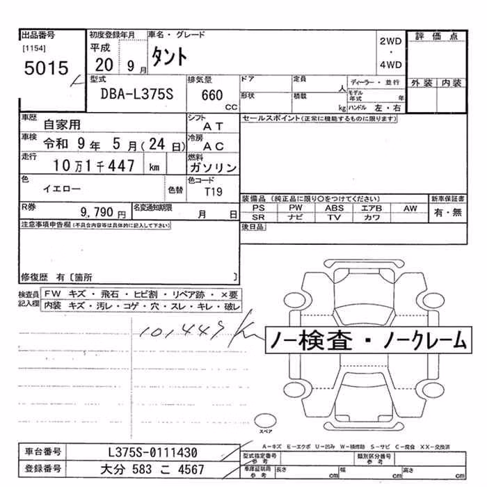 DAIHATSU TANTO