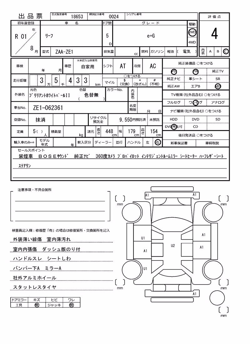 NISSAN LEAF