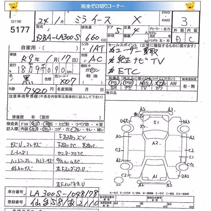 DAIHATSU MIRA E:S