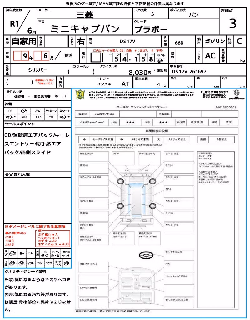 MITSUBISHI MINICAB