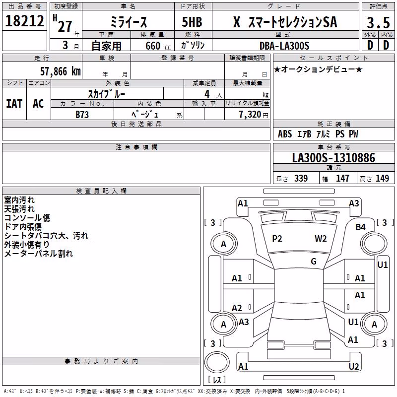 DAIHATSU MIRA E:S