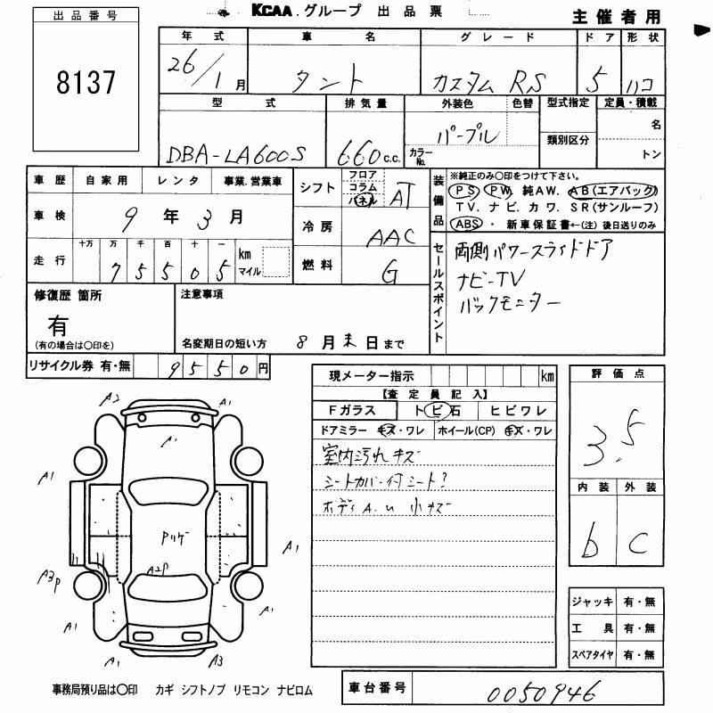 DAIHATSU TANTO
