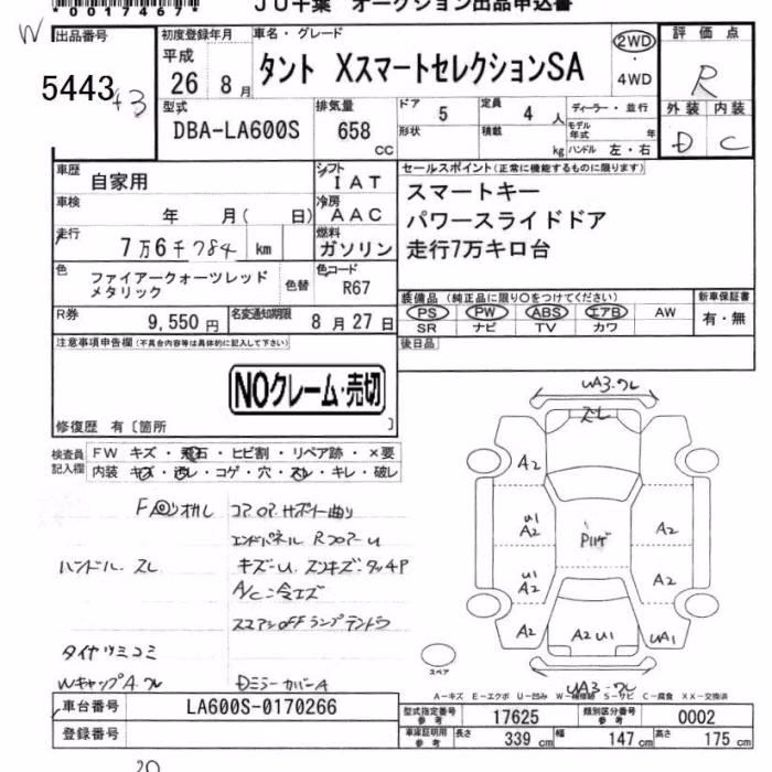 DAIHATSU TANTO