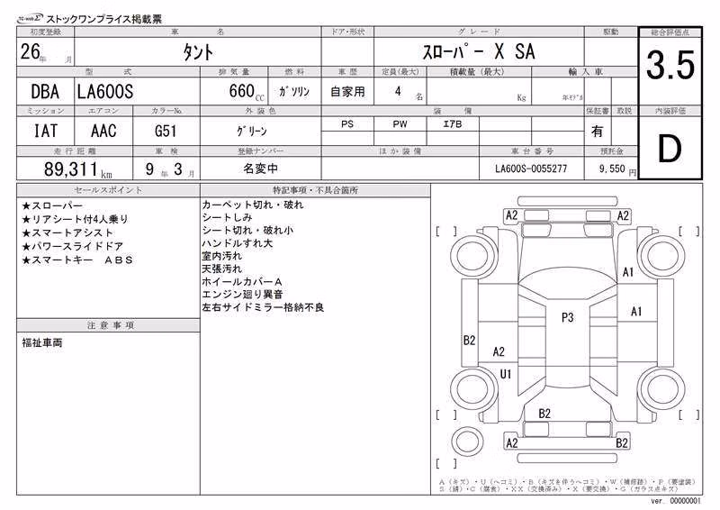 DAIHATSU TANTO