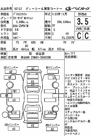 TOYOTA PRIUS ALPHA