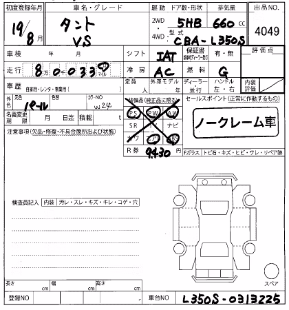 DAIHATSU TANTO
