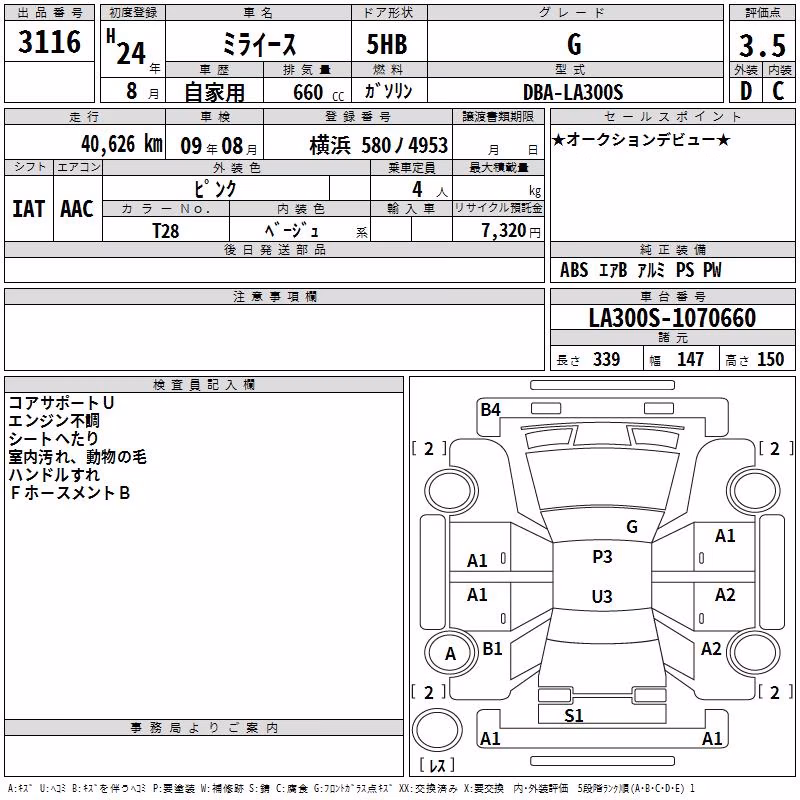 DAIHATSU MIRA E:S