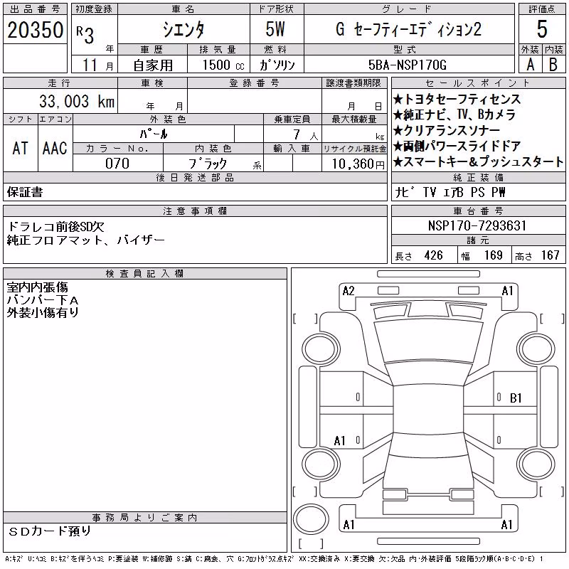 TOYOTA SIENTA