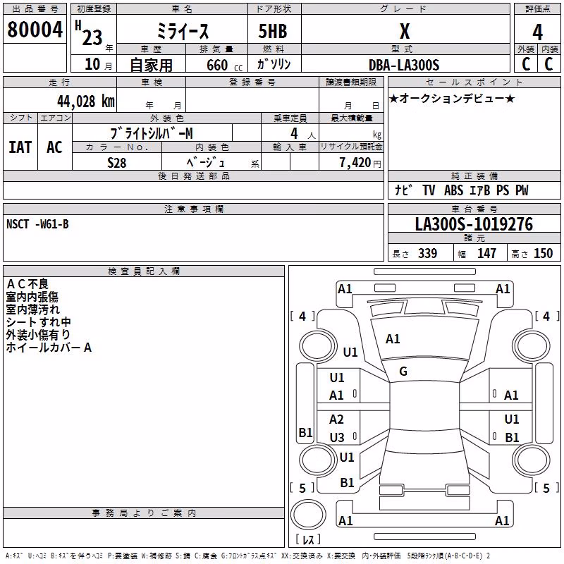 DAIHATSU MIRA E:S