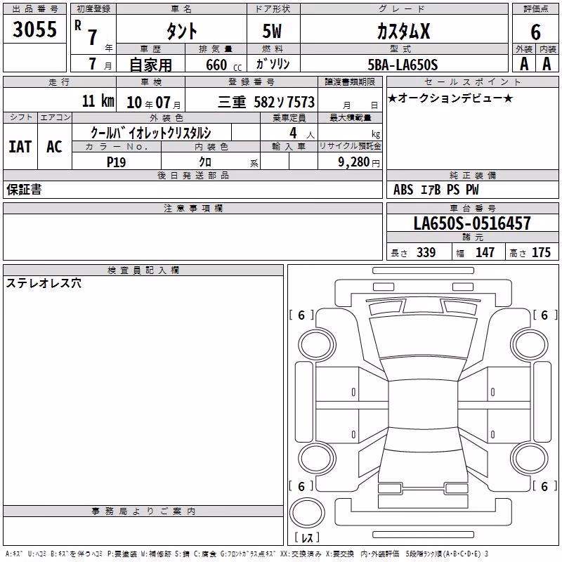 DAIHATSU TANTO