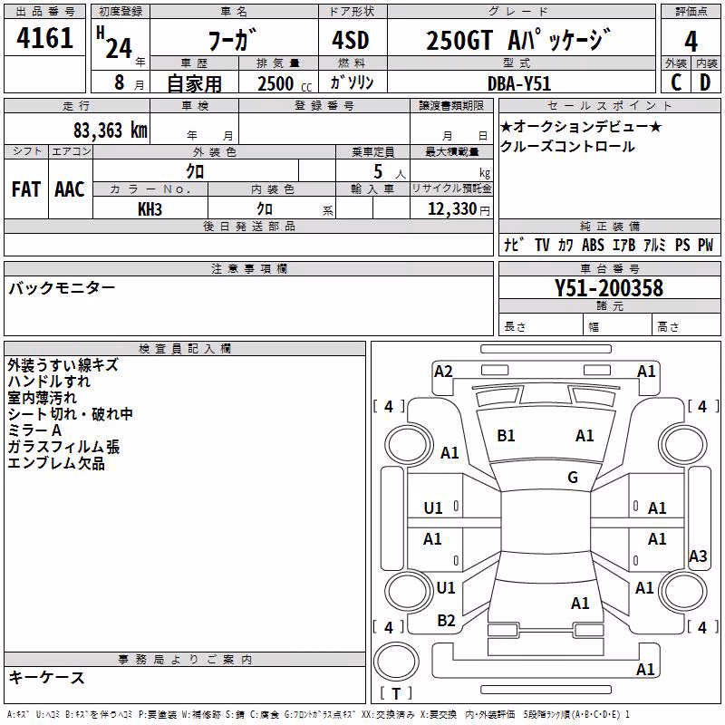 NISSAN FUGA