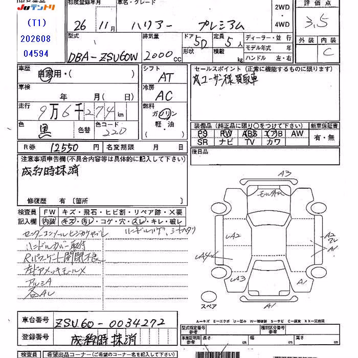TOYOTA HARRIER