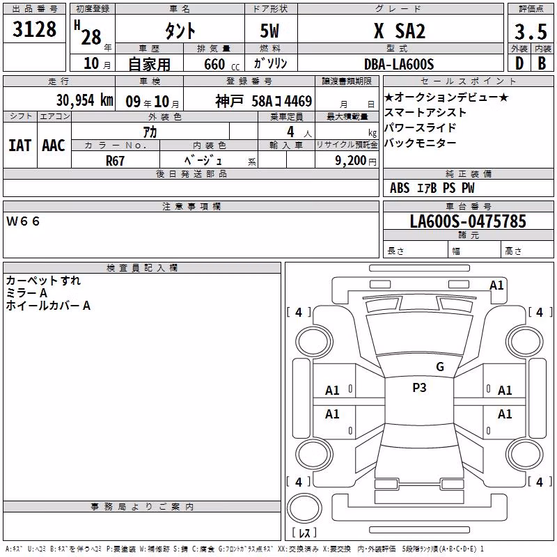 DAIHATSU TANTO