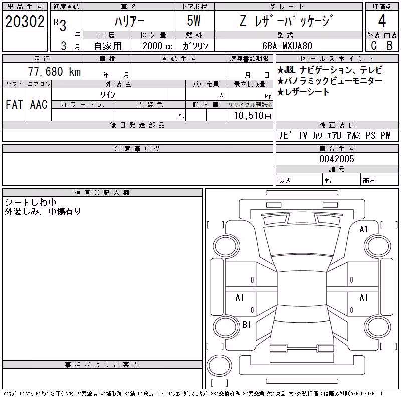 TOYOTA HARRIER